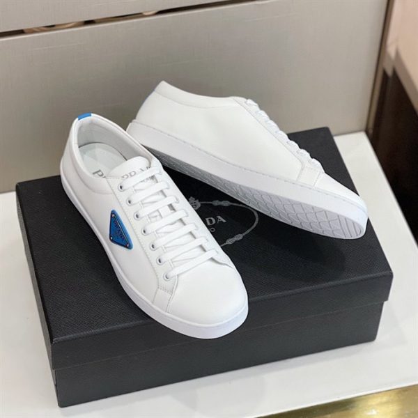 Prada Brushed Leather Sneakers - PS03-1