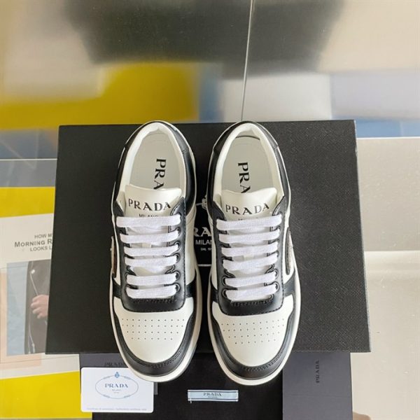 Prada Downtown Leather Sneakers - PS27