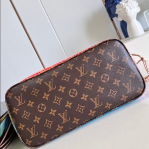 LV x YK Neverfull MM Tote Bags - L05