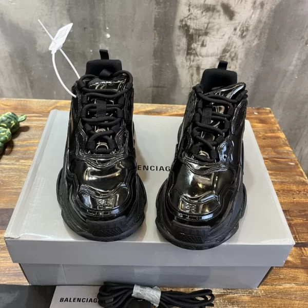 Balenciaga Women's Triple S Sneaker in Black - GS57