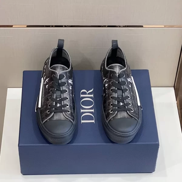 Dior B23 Low-Top Sneaker In Black - DS24