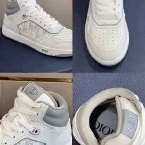 Dior B27 High-top Sneaker In White and Gray - DS21