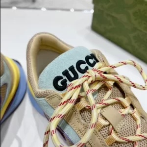 Gucci Run Sneaker In Yellow Suede - CS15