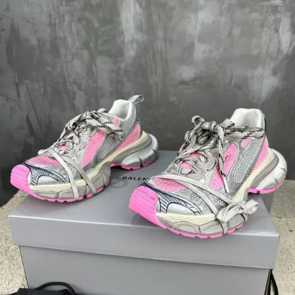 Balenciaga 3XL Sneaker In Grey and Pink