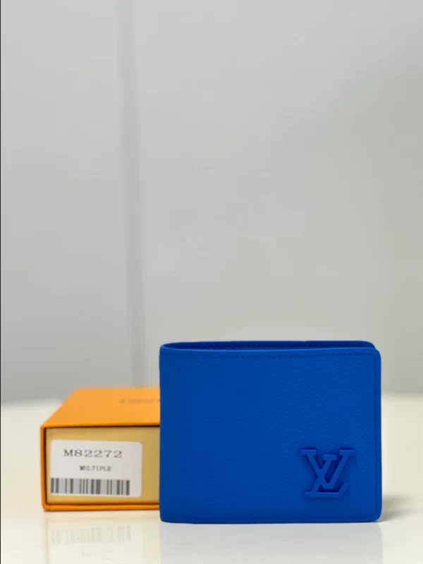 Louis Vuitton Multiple Wallet In Blue - LW05