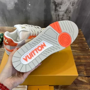 Louis Vuitton Trainer Sneaker In Orange - LS66