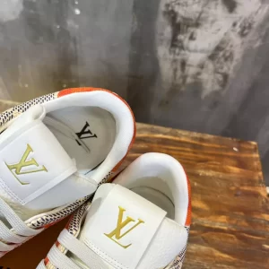 Louis Vuitton Trainer Sneaker In Orange - LS66