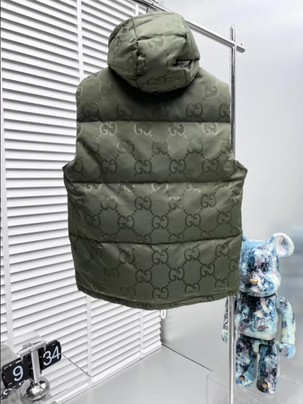 Gucci Jumbo GG Canvas Down Vest - GK07