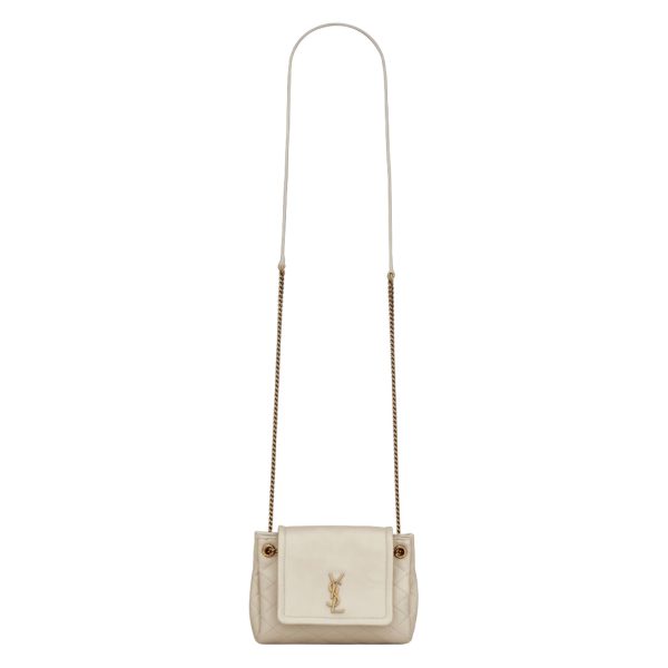 Saint Laurent Mini Nolita Lambskin Bag - YSL38