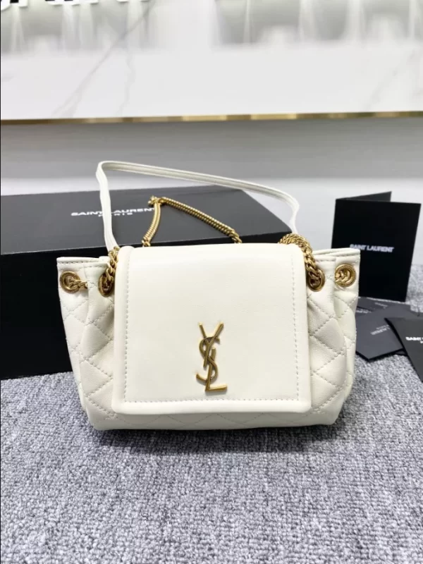 Saint Laurent Mini Nolita Lambskin Bag - YSL38