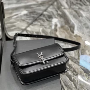 Saint Laurent Solferino Medium Satchel in Box Bag - YSL43