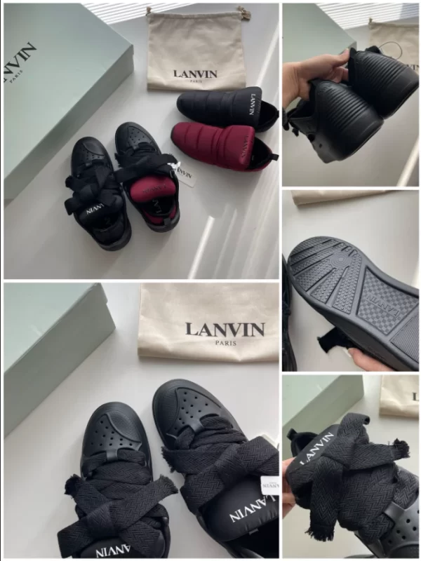 Lanvin Curb Color-Block Rubber Sneakers - LV12