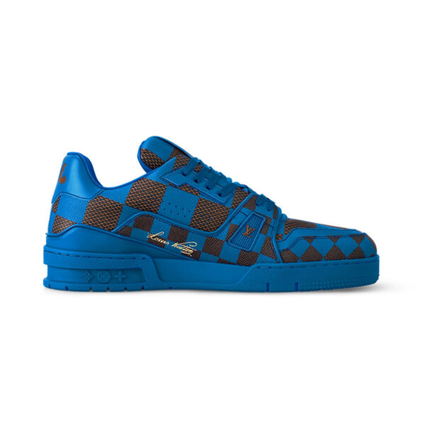 Louis Vuitton Trainer Sneakers In Blue - LS101