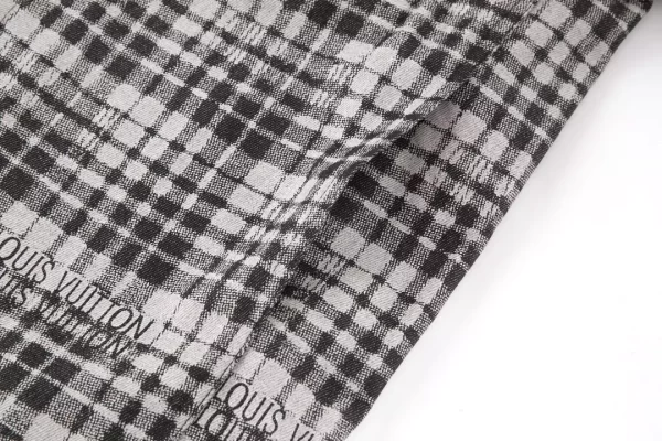 Louis Vuitton Checked Denim Overshirt