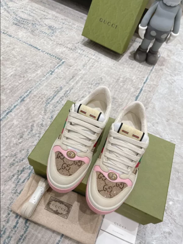 Gucci Screener Sneakers With Crystals - CS73