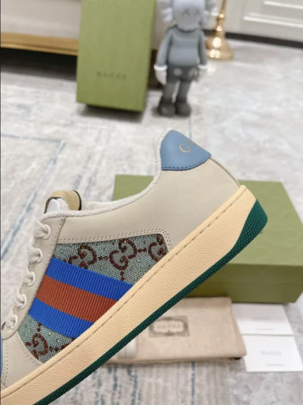 Gucci Screener Sneakers With Crystals - CS74