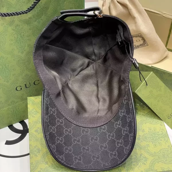 Gucci Original GG Canvas Baseball Hat With Web - C04