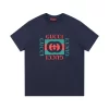 Cotton Jersey T-Shirt With Gucci Print - GT37