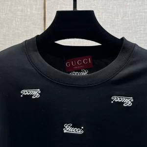 Gucci Cotton Jersey T-Shirt With Embroidery - GT46