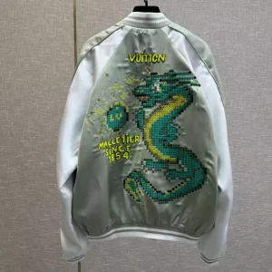 LV Embroidered Souvenir Jacket