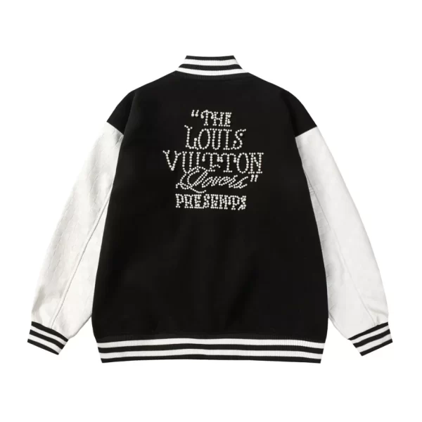 LV Mix Leather Varsity Blouson - LK16