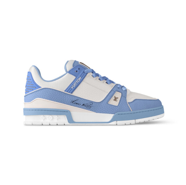 Louis Vuitton Trainer Sneaker In Blue - LS205