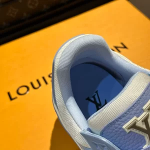 Louis Vuitton Trainer Sneaker In Blue - LS205