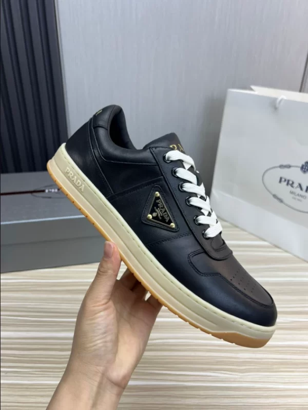 Prada Downtown Nappa Leather Sneakers - PS32