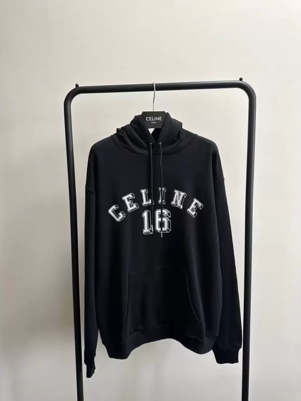 Celine 16 Loose Hoodie In Cotton Fleecee - HC15