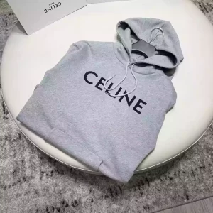 Celine Loose Hoodie In Cotton Fleecee - HC13