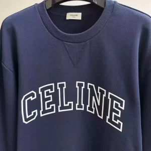 Celine Loose Sweatshirt In Cotton Fleecee - HC10