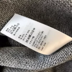 Celine Triomphe Crew Neck Sweater In Wool and Cashmere - HC08