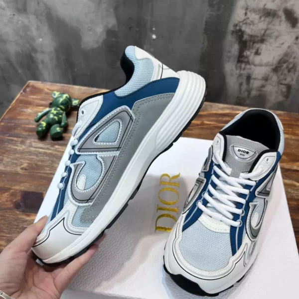 Dior B30 Sneaker Blue Mesh and Technical Fabric - DS80