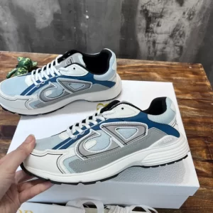 Dior B30 Sneaker Blue Mesh and Technical Fabric - DS80