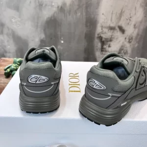 Dior B30 Sneaker Olive Mesh and Technical Fabric - DS99