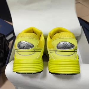 Dior B30 Sneaker Yellow Mesh and Technical Fabric - DS87