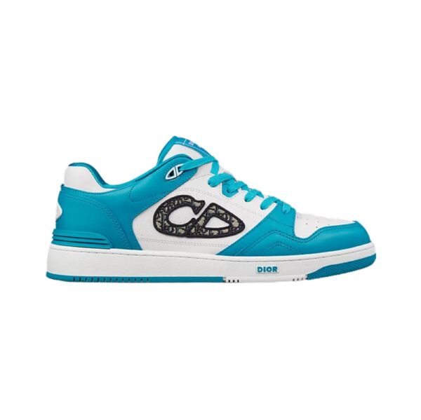 Dior B57 Low-Top Sneaker Blue and White Smooth Calfskin - DS106