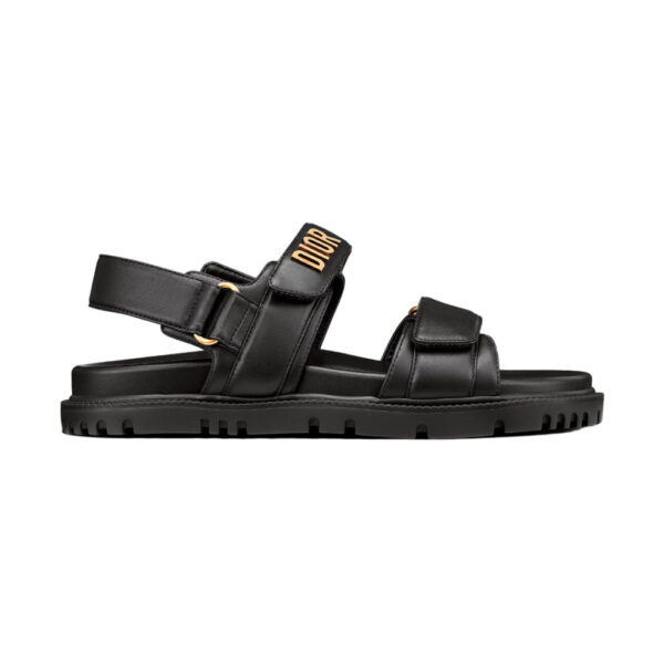 Dioract Sandal Black Lambskin - SD11