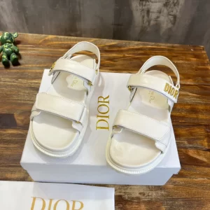 Dioract Sandal White Lambskin - SD10