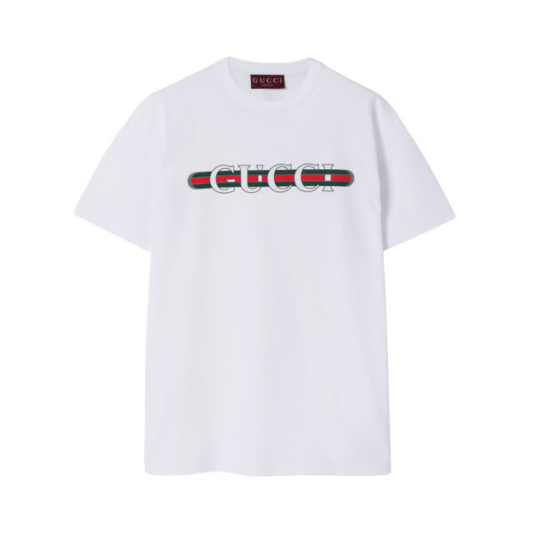 Gucci Printed Cotton Jersey T-shirt - GT57