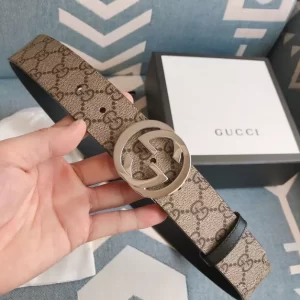 Gucci Reversible GG Supreme Belt - GB07