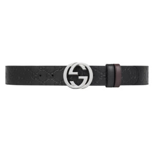 Reversible Gucci Signature Belt - GB09