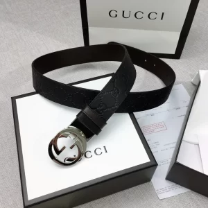 Reversible Gucci Signature Belt - GB09