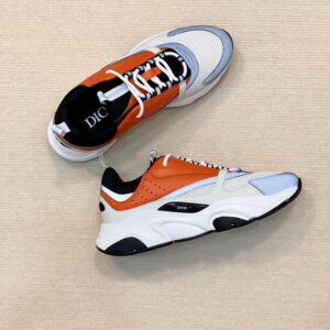 Dior B22 Sneaker Orange White - DS70