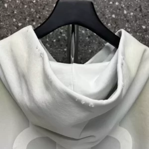 Balenciaga Crypto Hoodie Medium Fit in White - HB08