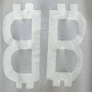 Balenciaga Crypto Hoodie Medium Fit in White - HB08