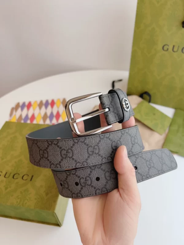 Gucci Belt With Interlocking G Detail - GB33