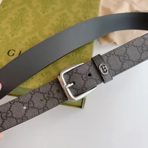 Gucci Belt With Interlocking G Detail - GB33