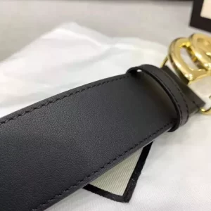 Gucci Marmont Leather Belt With Shiny Buckle - GB24