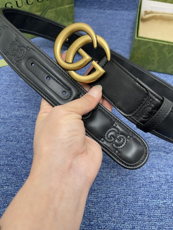 Gucci Marmont Matelassé Wide Belt - GB27